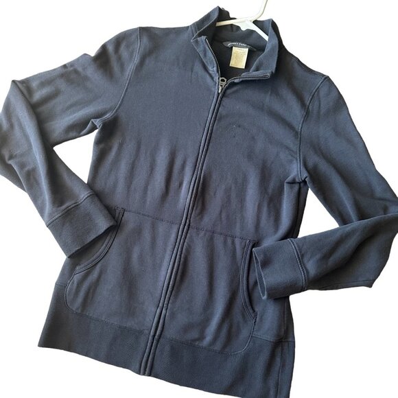 Horny Toad WOMEN's Zip up Embroidered Super soft jacket Size XS Color gray - Picture 2 of 12